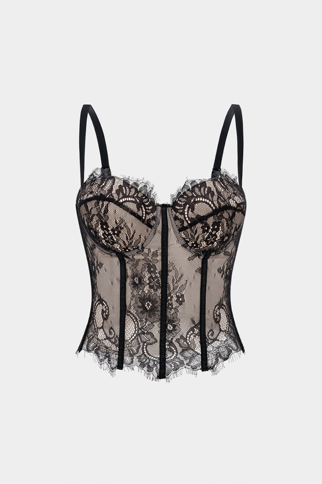 Dantelli Büstiyer Üst 