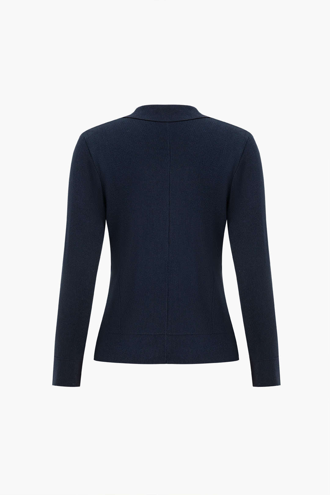 Vücuda Oturan Örme Blazer Ceket 