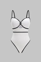 Noir Trim Sculpt Swimsuit