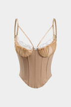 Şeffaf Büstiyer Üst 