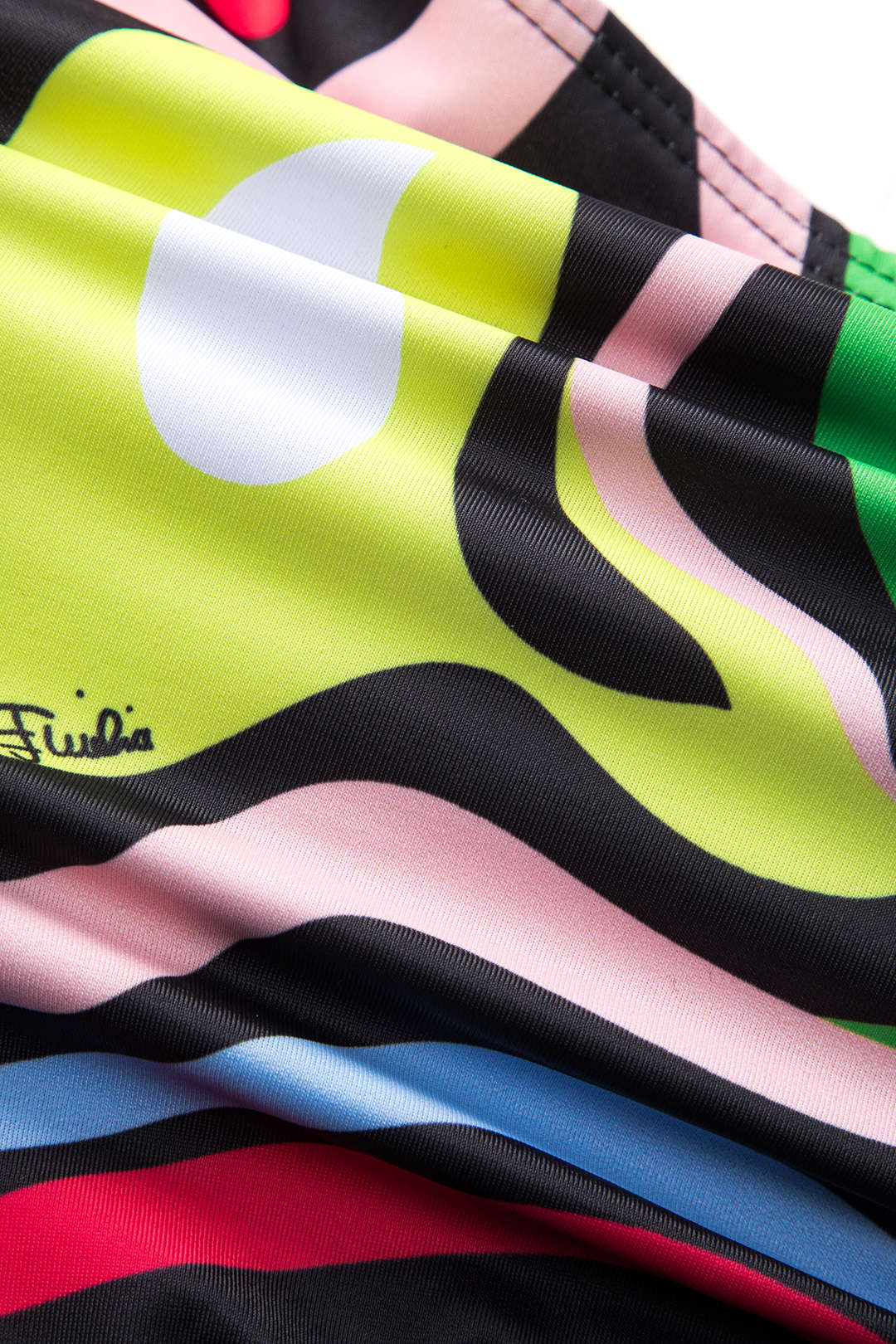 Soyut Baskılı Bikini Takımı 