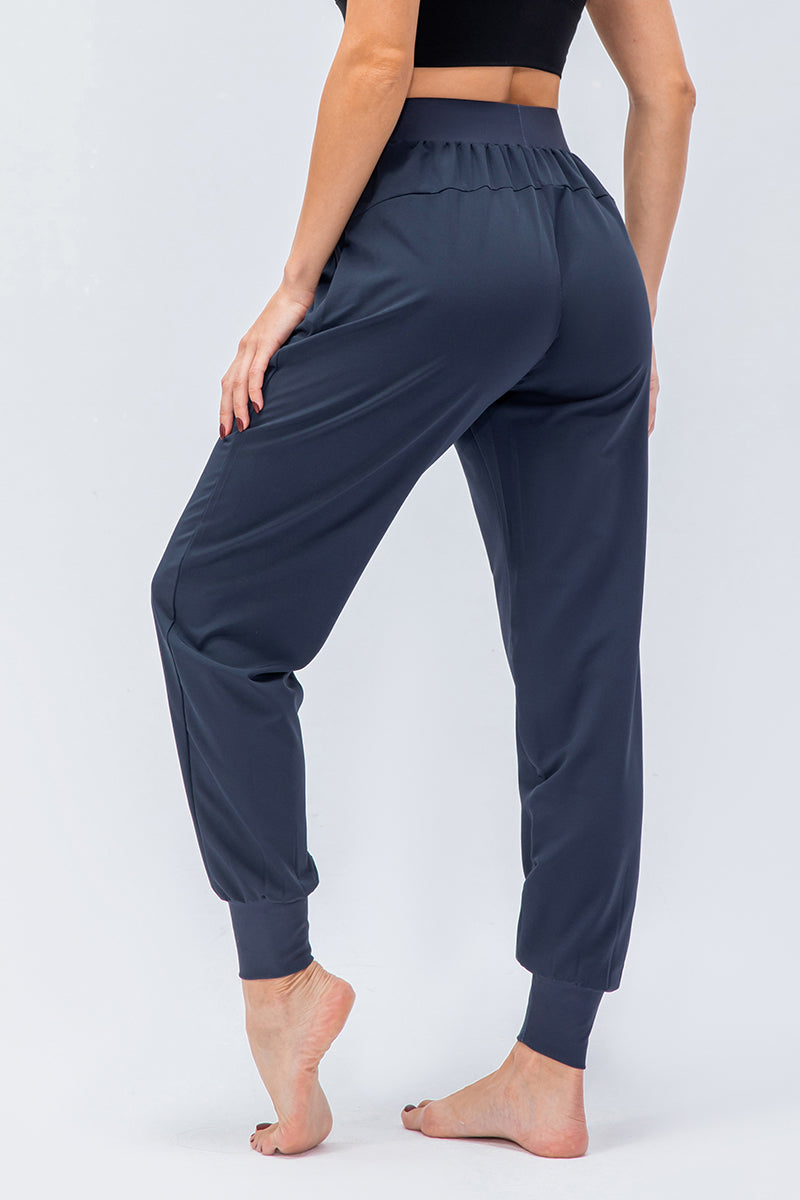 High-Waist Drawstring Jogger
