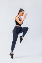High-Waist Drawstring Jogger