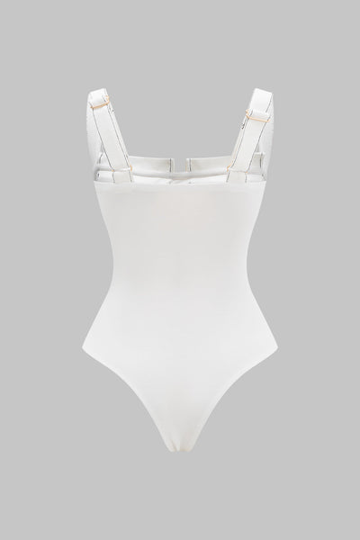 Contour Corset Bodysuit &amp; Palazzo Trouser Set