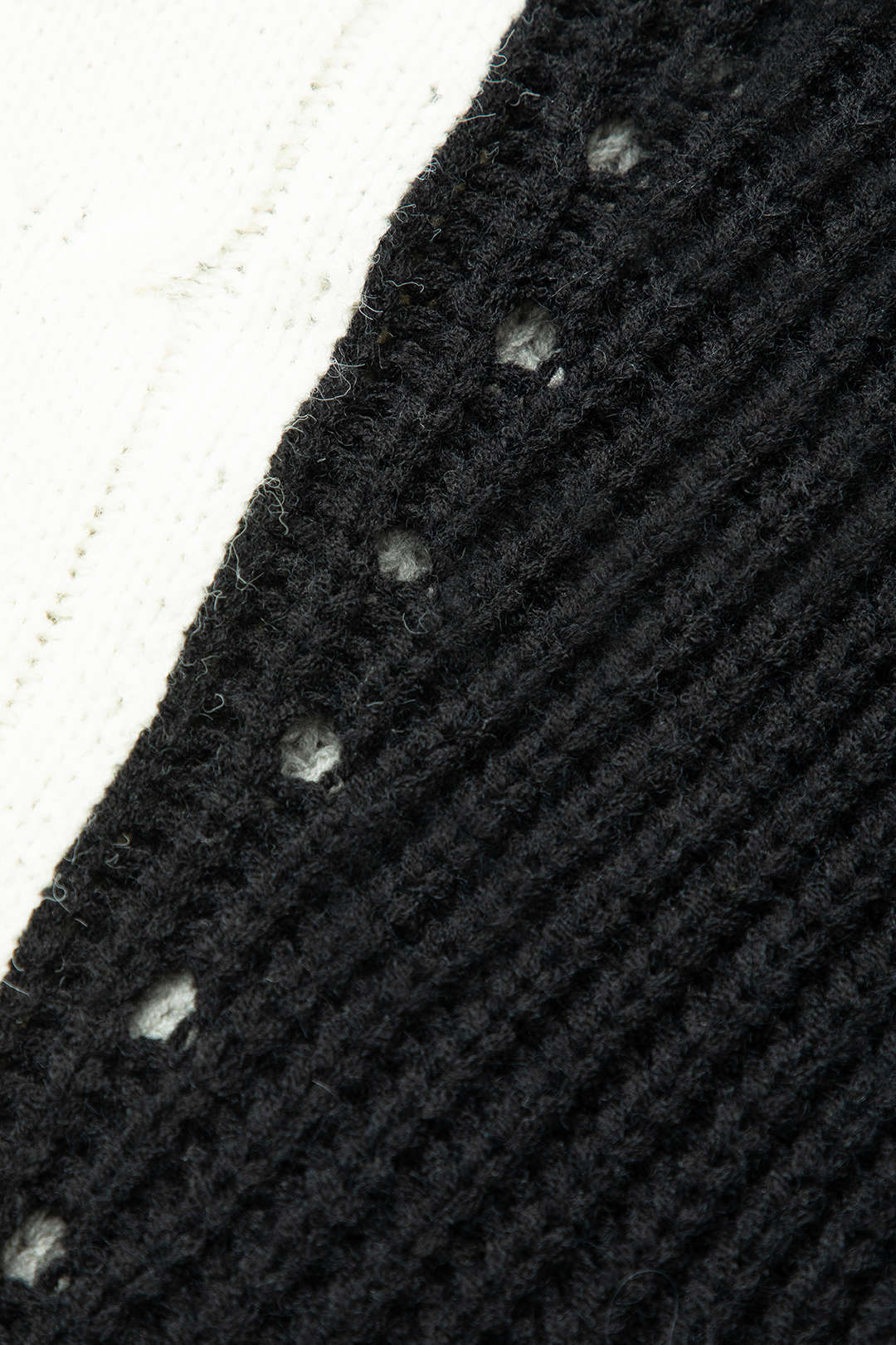 Patchwork Örgü Kazak 