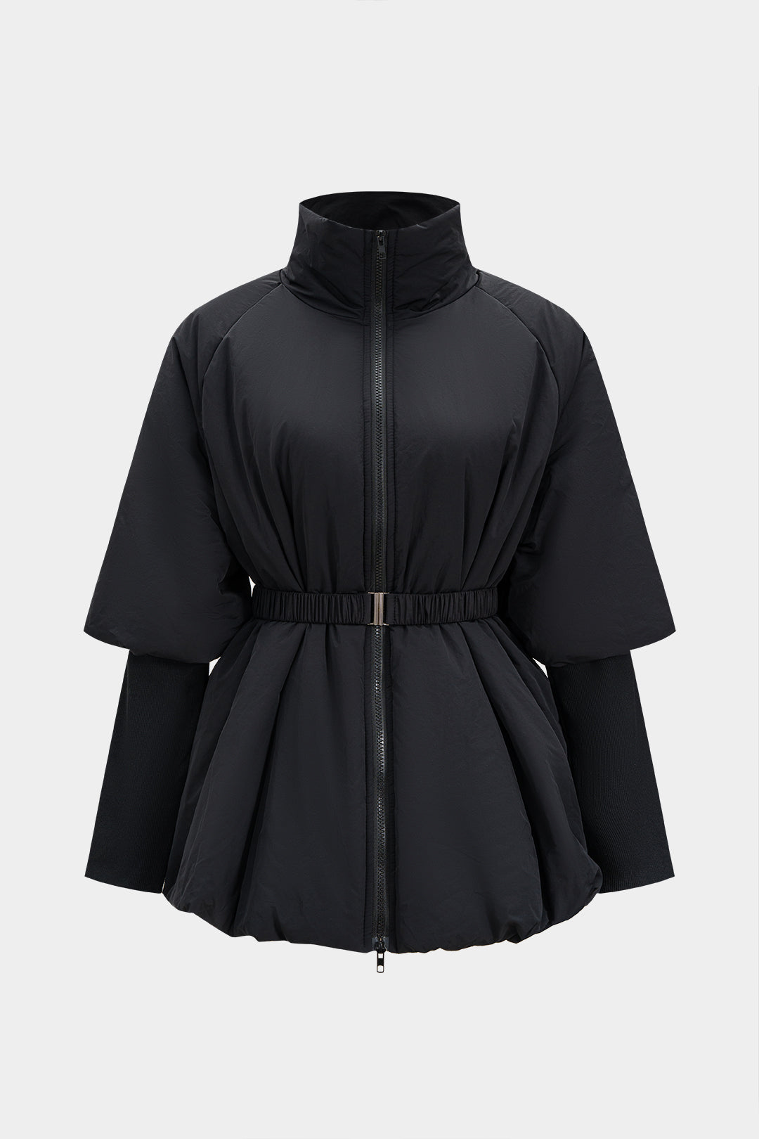 Vandoria Puffer Belted Jacket