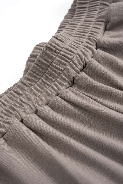 Flow Shawl Collar Bodysuit &amp; Palazzo Pants Set