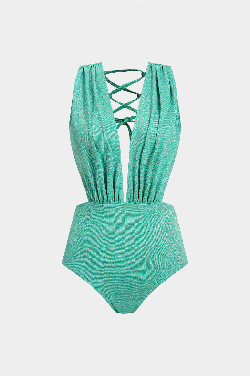 Emerald Plunge Swimsuit