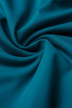 Draped Turquoise Swimsuit