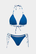 Blue Triangle Bikini