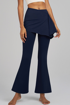 Yara Flared Leggings with Detachable Skirt Panel
