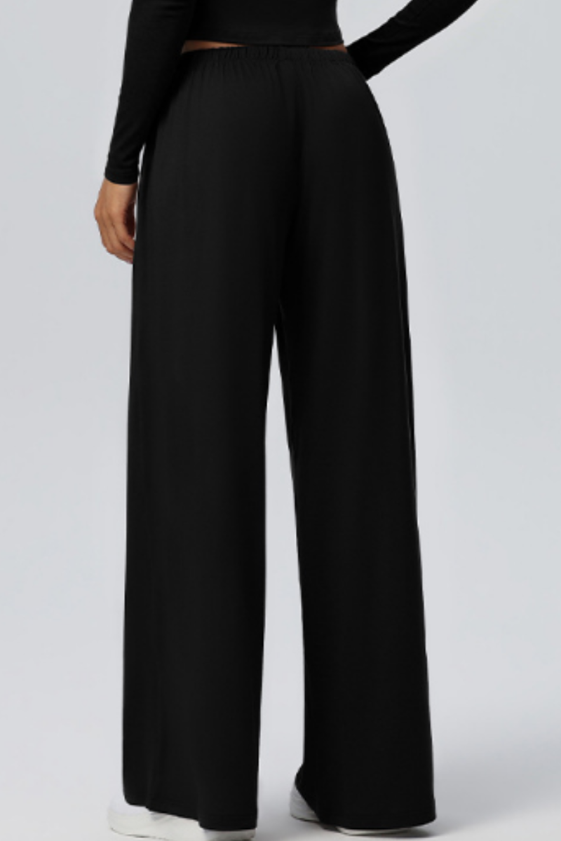 Anouk Draped Wide Leg Pants