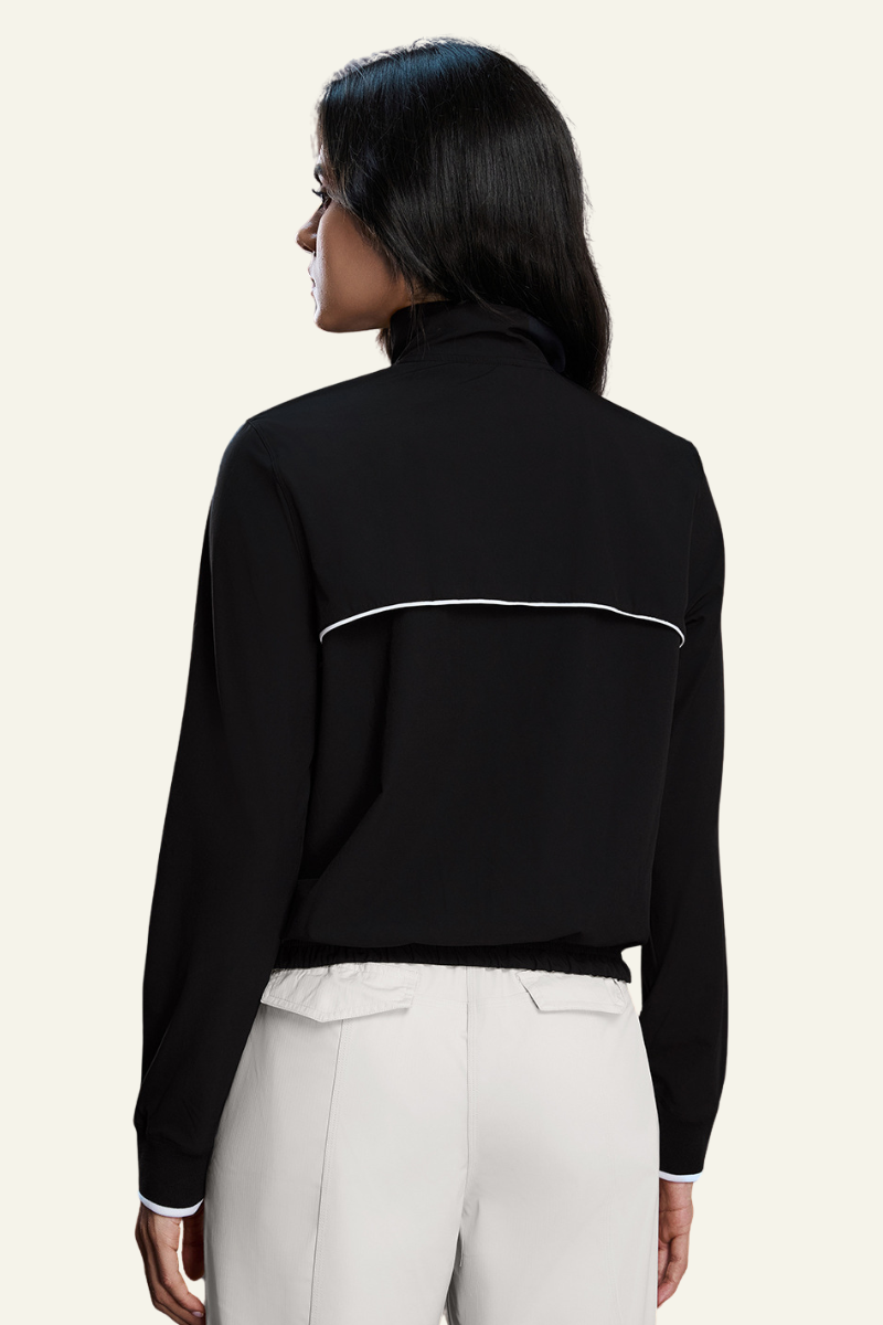 Women's Athletic  Windproof Stand-Collar Jacket