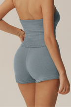 Shorts Amalfi a righe a vita alta