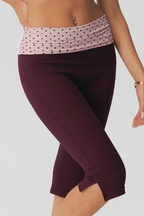 Mimi Polka Dot Bra & Capri Leggings Set