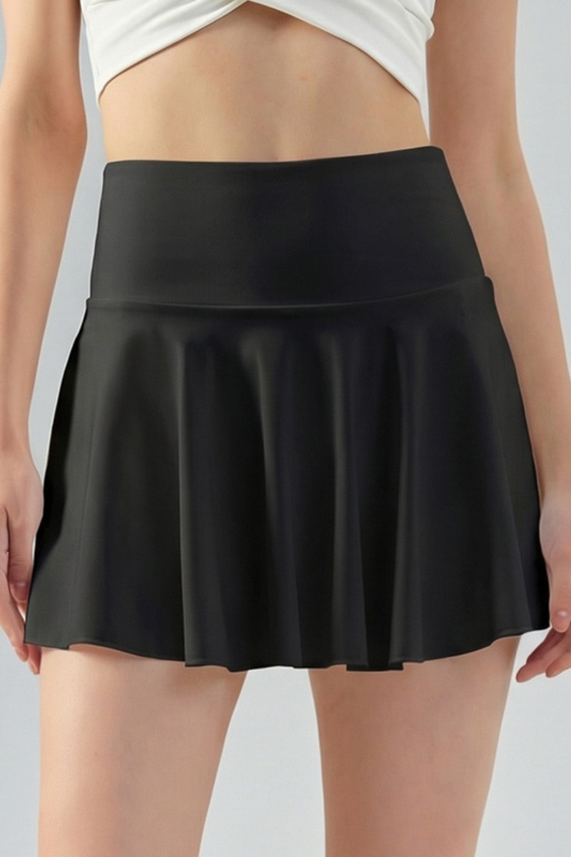 Mabel Wave Hem Skort