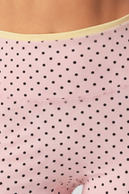 Fifi Polka Dot High-Waist Leggings