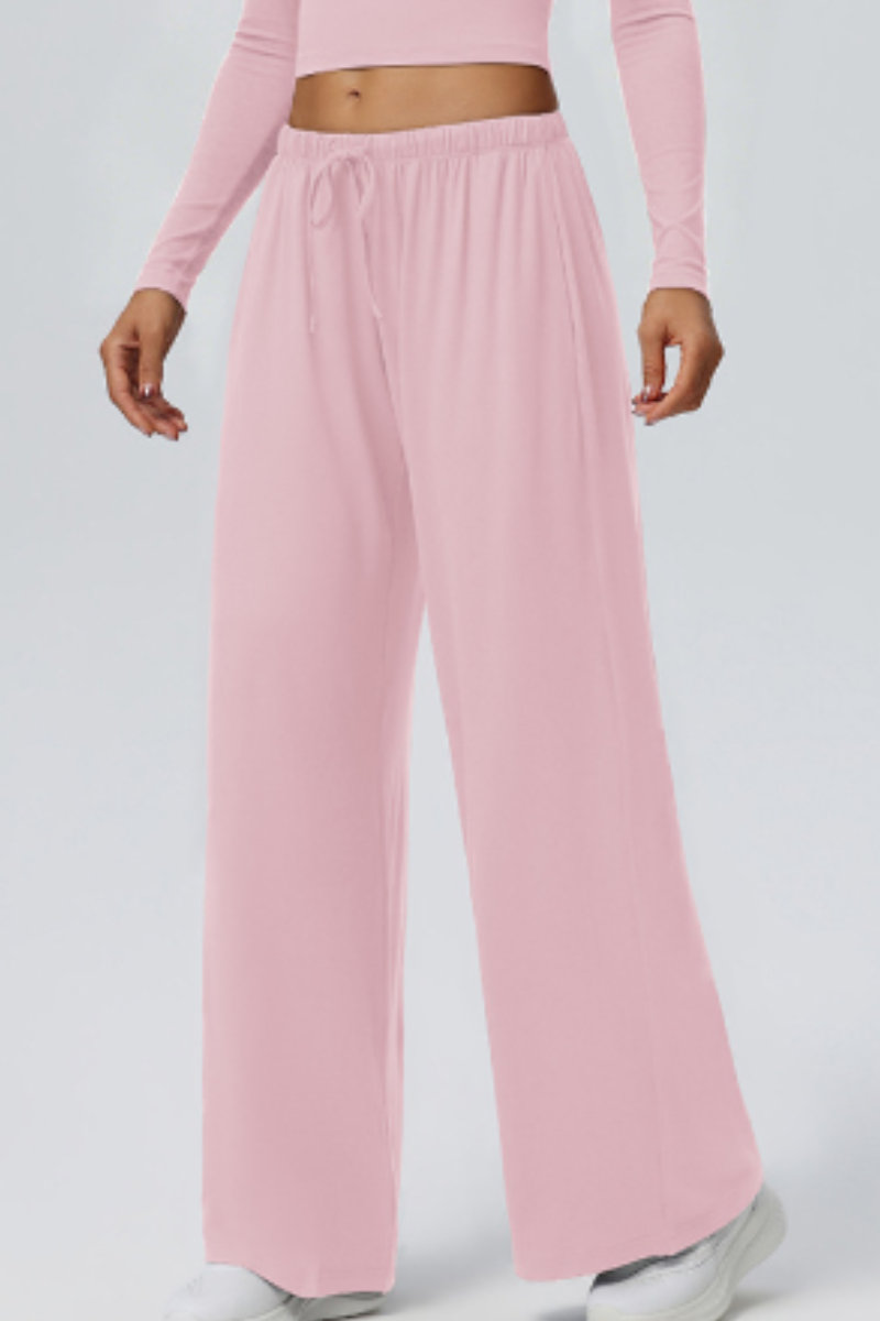 Anouk Draped Wide Leg Pants