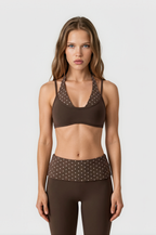 Poppy Sports Bra – Cacao