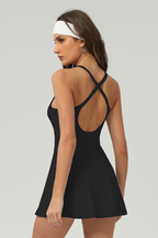 Ice-like quick-drying tennis skirt