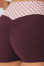 Conjunto Mimi de sujetador y shorts de lunares