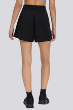 Sage Slit Hem A-Line Skirt