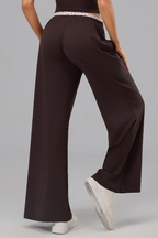 Pantalón ancho Pippa con cintura de lunares
