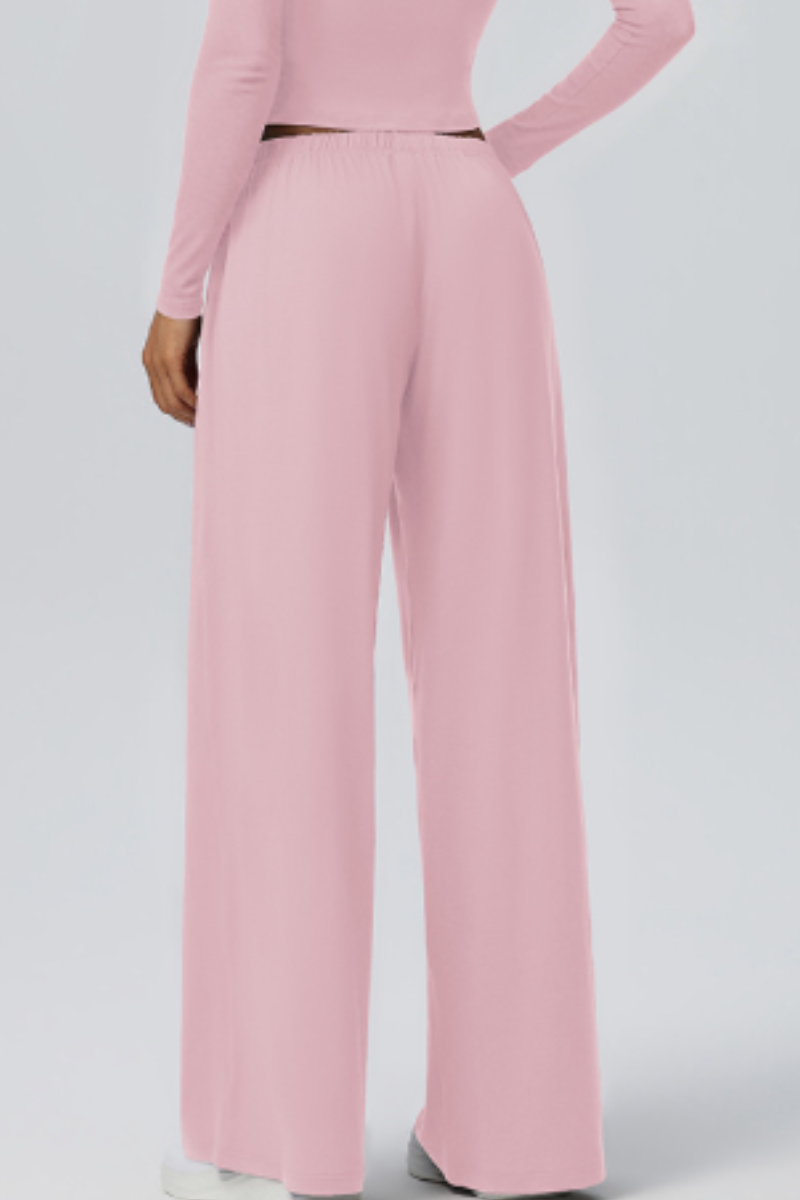 Anouk Draped Wide Leg Pants