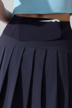 Bree High-Waist Pleated Tennis Skort