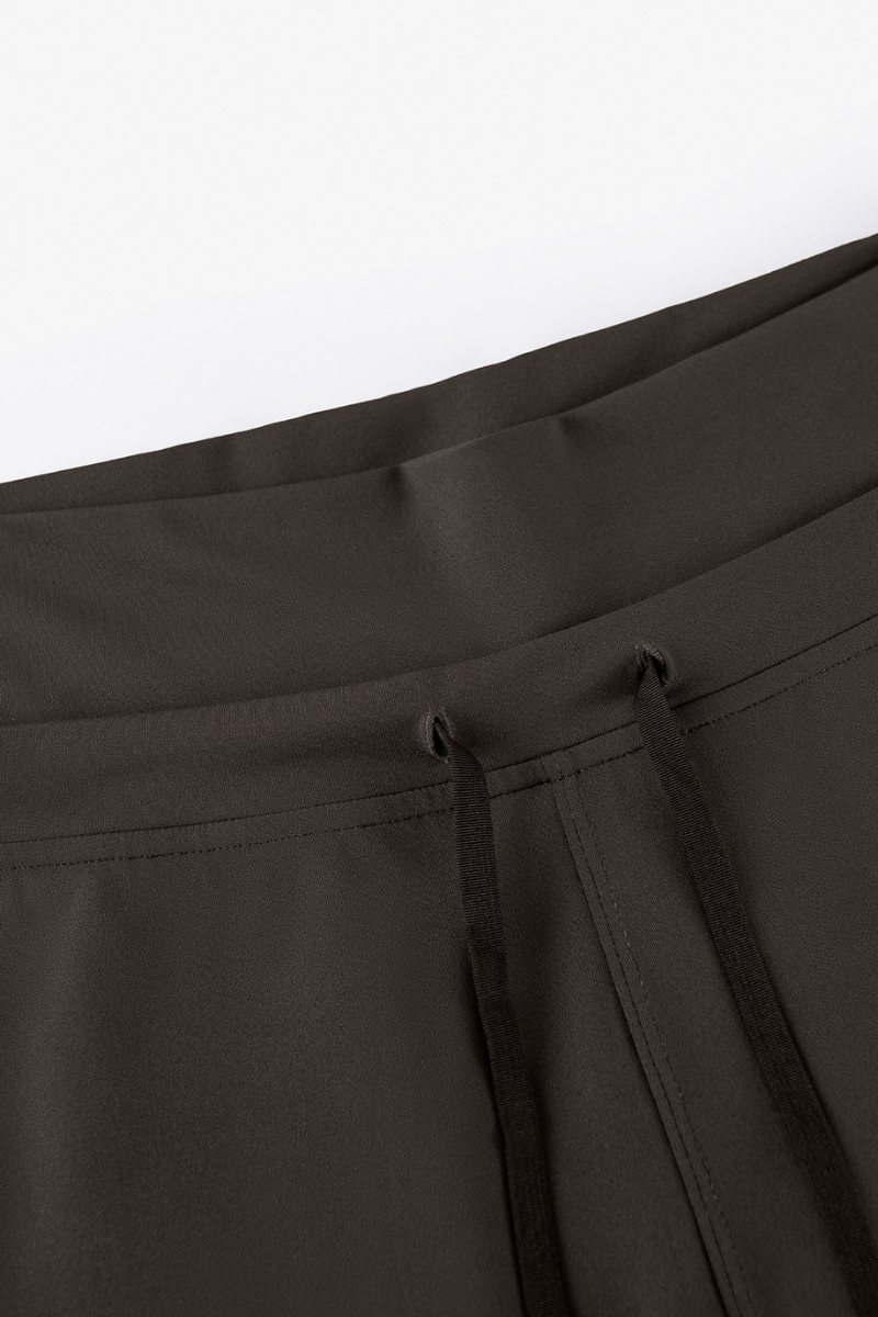 Elsa Double-Waist Wide Leg Pants