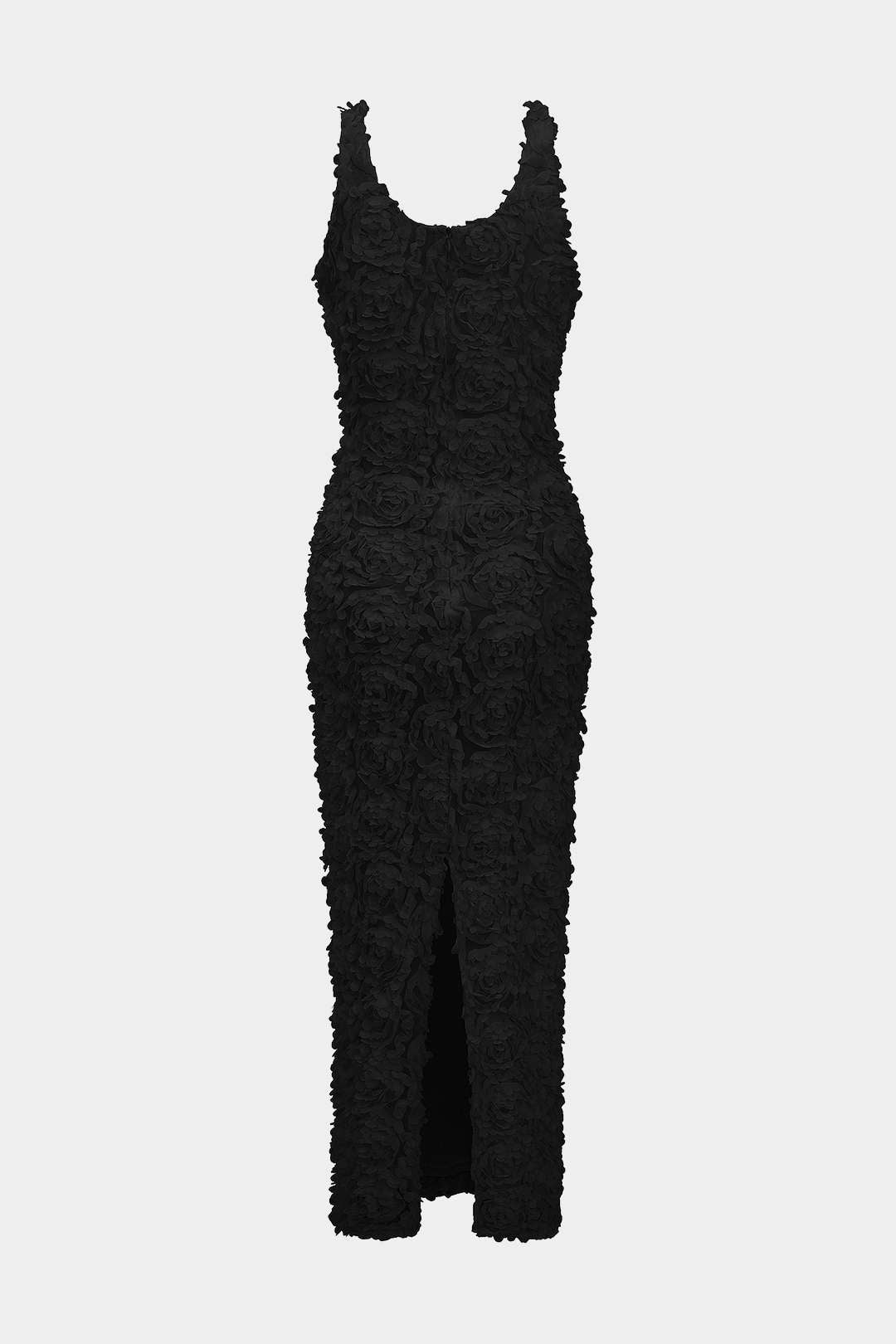 Dantelli Midi Elbise