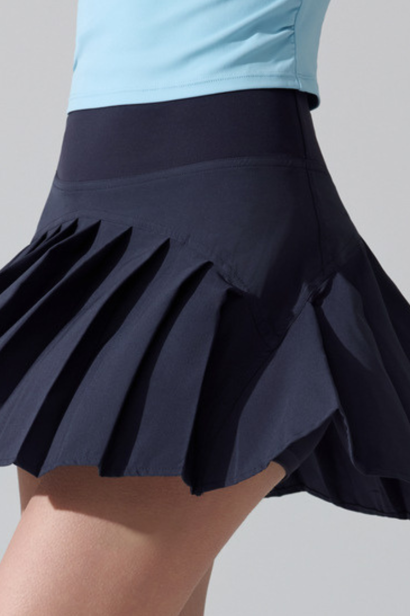 Bree High-Waist Pleated Tennis Skort