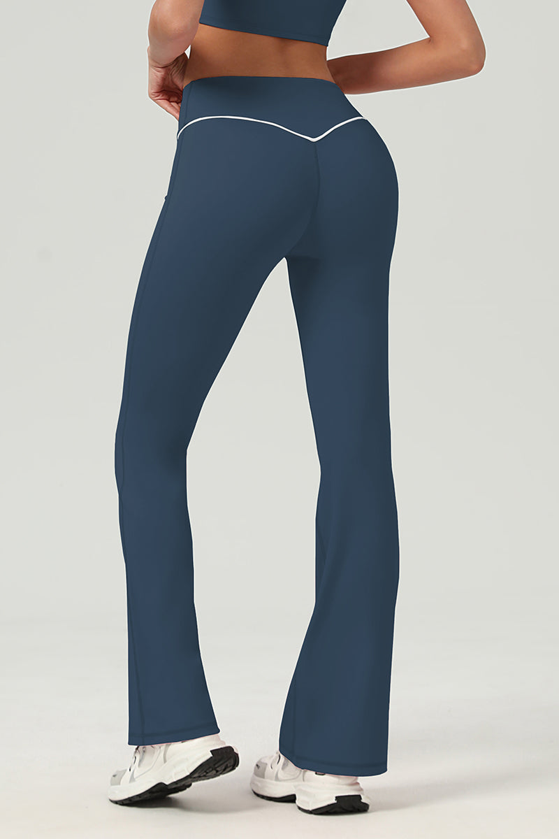 Thea Sculpt V-Waist Flared Leggings
