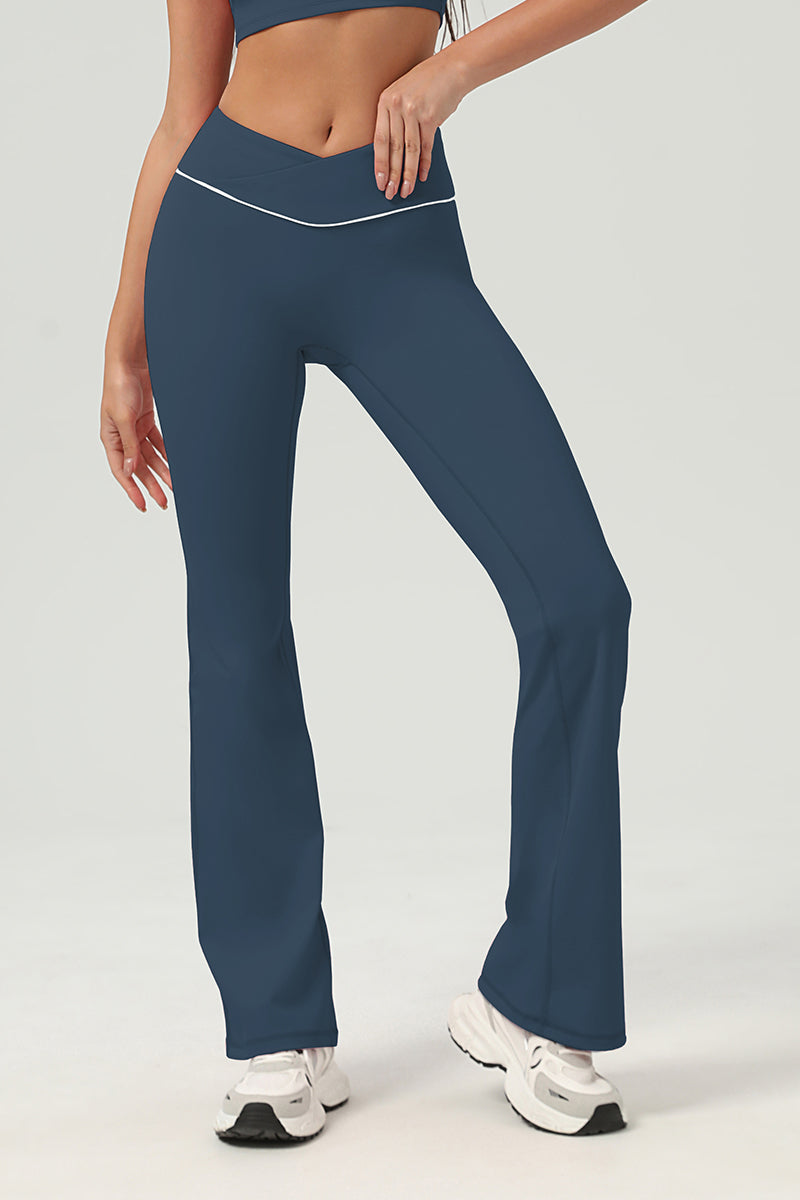 Thea Sculpt V-Waist Flared Leggings