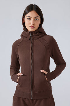 Chaqueta Juno con capucha y cremallera