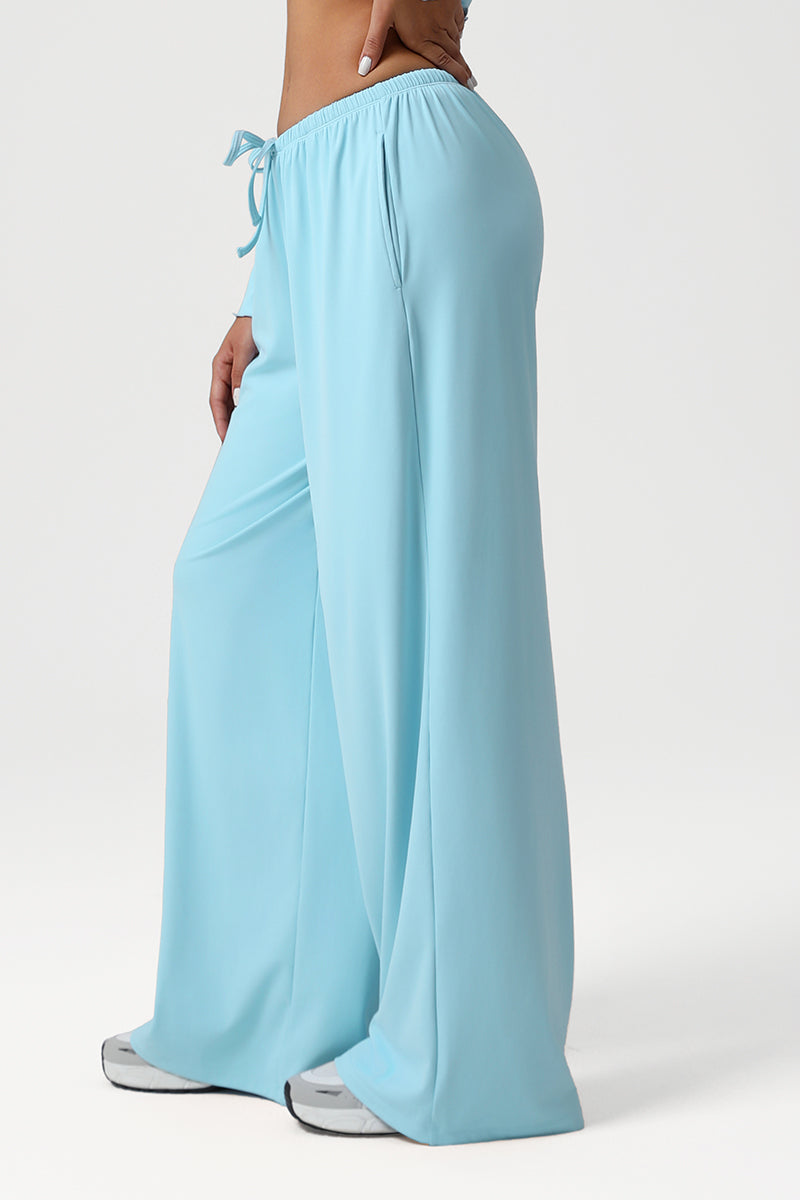 Jade Low-Rise Wide Leg Pants