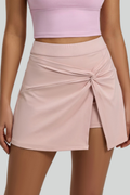 Maeve Front Twist Tennis Skort