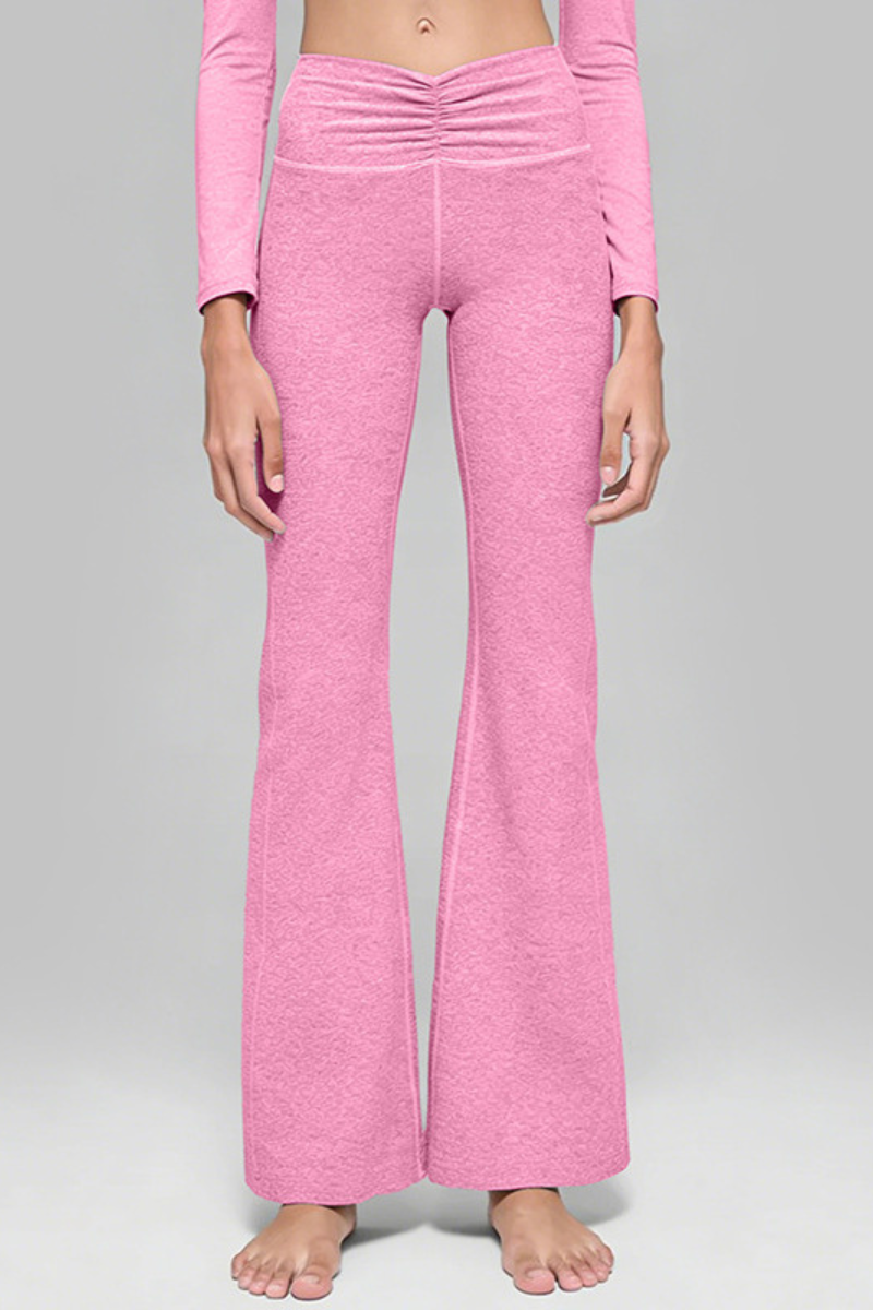 Bea Ruched High-Waist Leggings