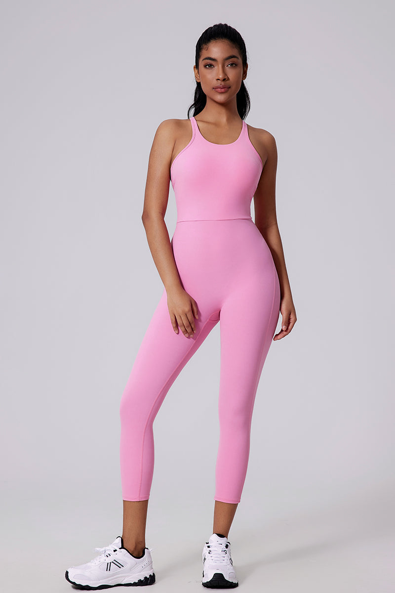 Liv V-Back Full-Length Bodysuit
