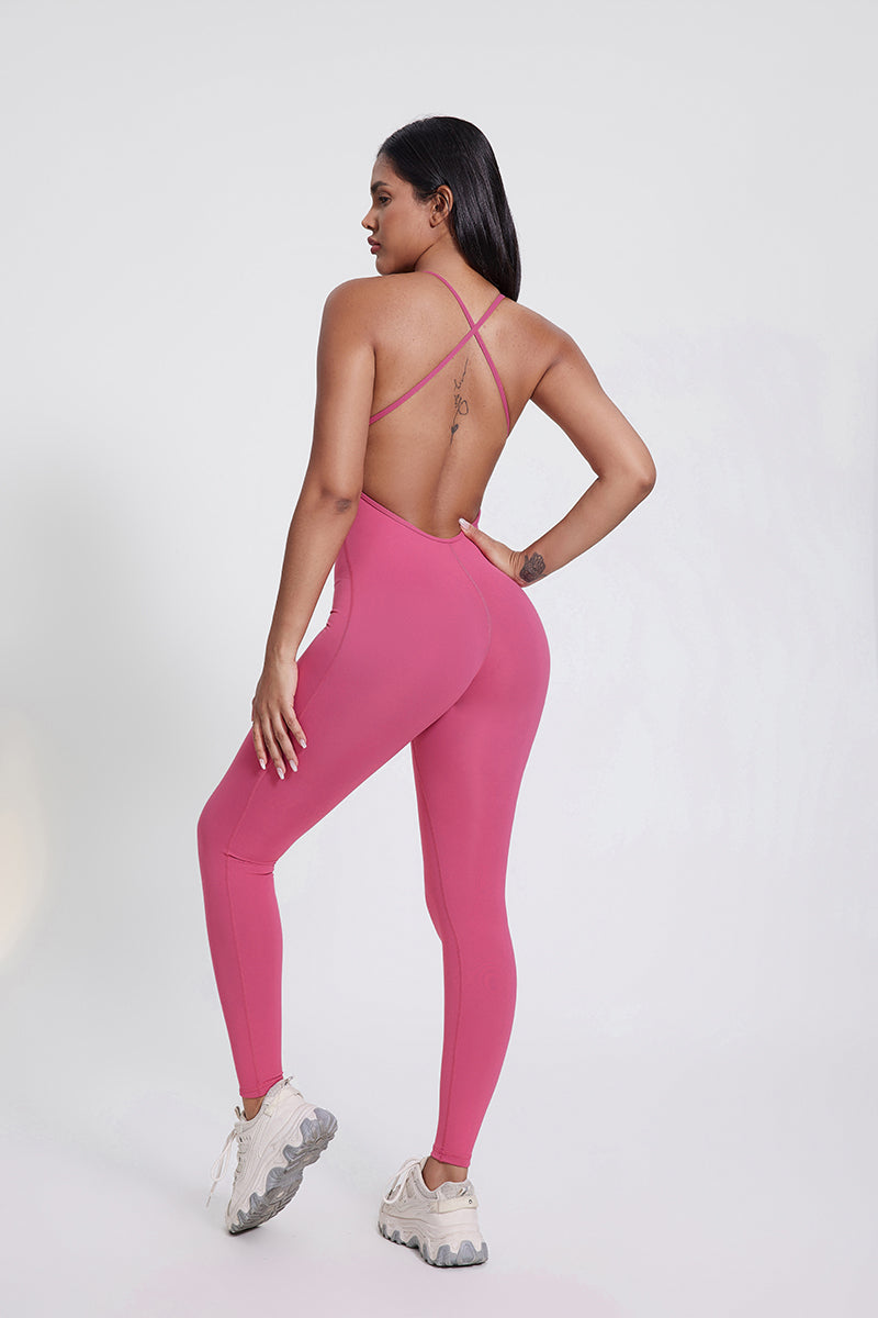 Body de yoga Rina con espalda en X