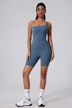 Body Inga con espalda en Y y short integrado