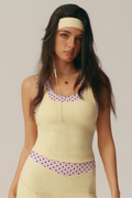 Camiseta de tirantes superpuesta Clio de lunares