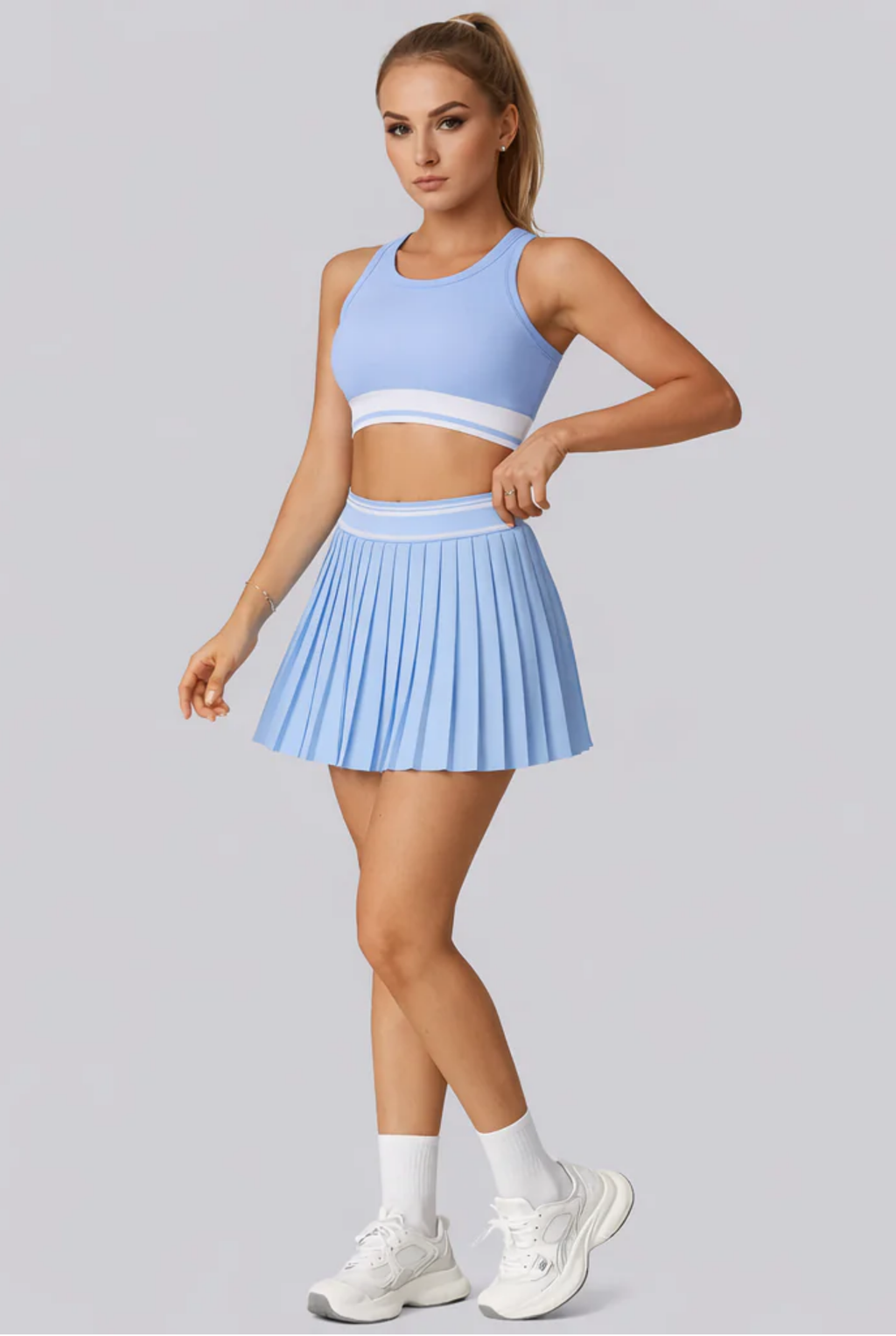 Blue Court Set