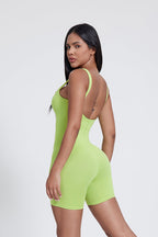 Body Mette con bretelle sottili e schiena a U