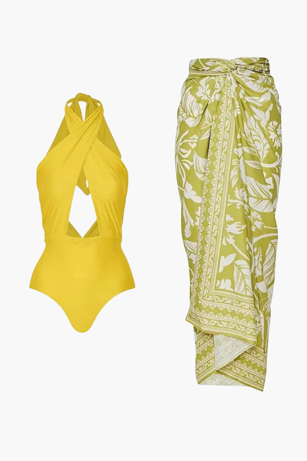 Lemon Pareo Set