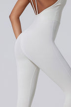 Liv V-Back Full-Length Bodysuit