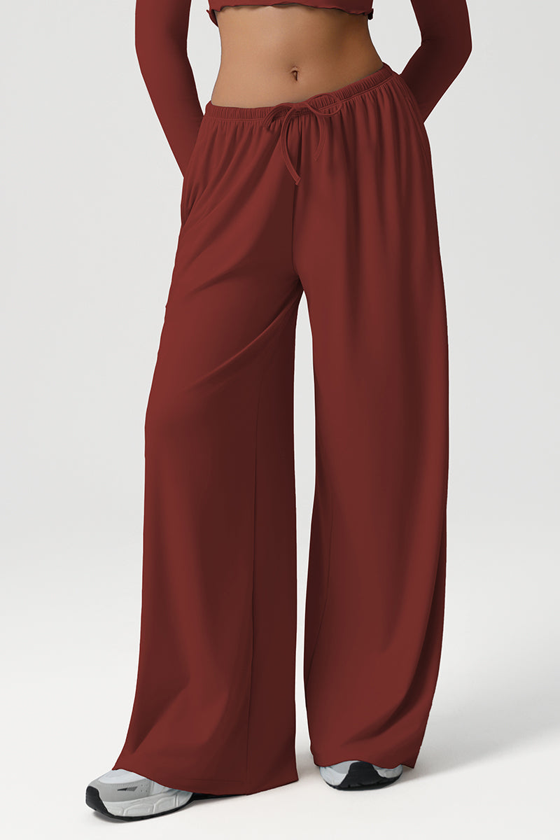 Jade Low-Rise Wide Leg Pants