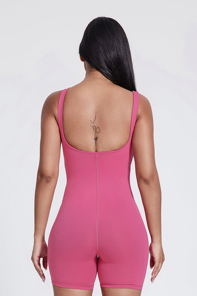 Body Mette con bretelle sottili e schiena a U