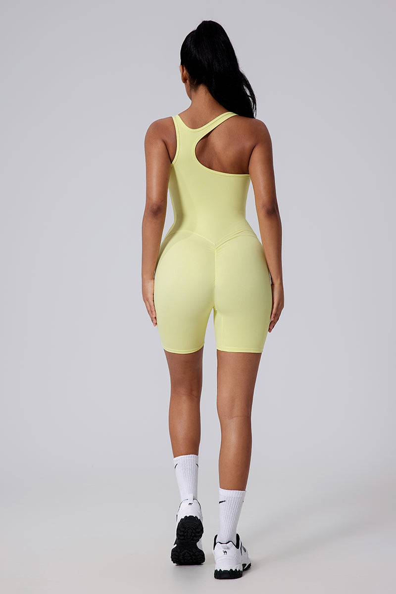 Body Inga con espalda en Y y short integrado