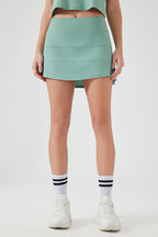 Cassia Double-Layer Pleated Skort